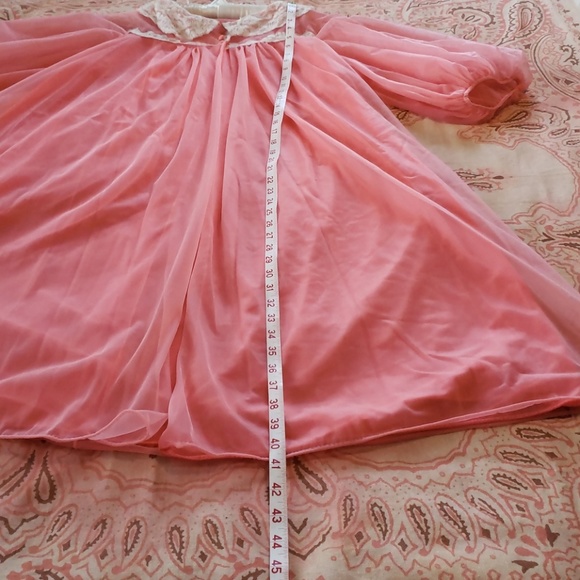 Vintage Chiffon Peignoir/ Robe (Gossard Artemis) - Picture 12 of 14